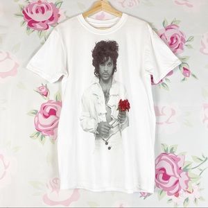 Prince Tops - NEW Prince Graphic Flower Tee Shirt Prince Tops - NEW Prince Graphic Flower Tee Shirt